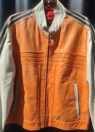 Крутая кожаная куртка offset германия3 фото