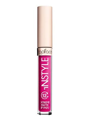 Жидкая матовая помада для губ topface instyle matte lip paint - 28