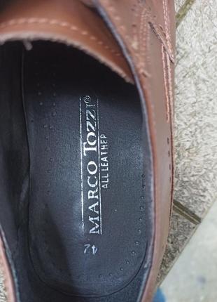 Шкіряні туфлі marco tozzi8 фото