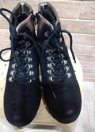 Ботинки, черевики на утеплювачі landrover натуральна шкіра6 фото