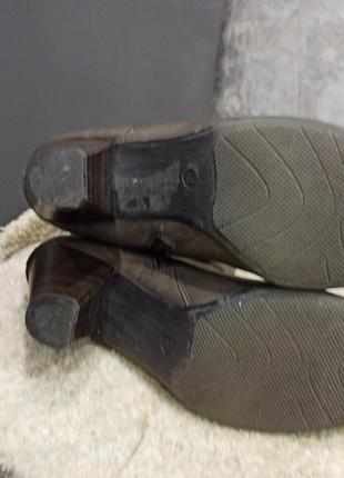 Демісезонні шкіряні черевики tamaris4 фото