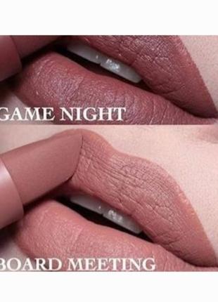 Матова помада - game night,  huda beauty power bullet3 фото