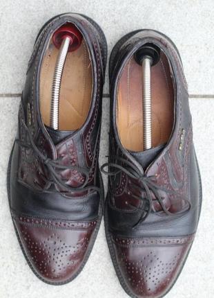 Стильні туфлі-оксфорди. натуральна шкіра casablanca 42-435 фото