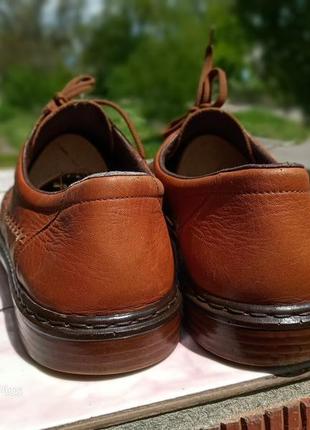 Легкі, комфортні шкіряні літні туфлі rieker з натуральної шкіри2 фото