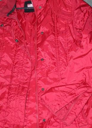 Стеганное демісезонне пальтечко, плащ, куртка від тсм 46-484 фото