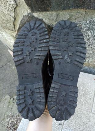 Комфортні лакові туфлі tamaris6 фото