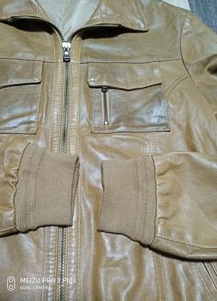 Куртка з натуральної шкіри sasch італія розмір10 фото