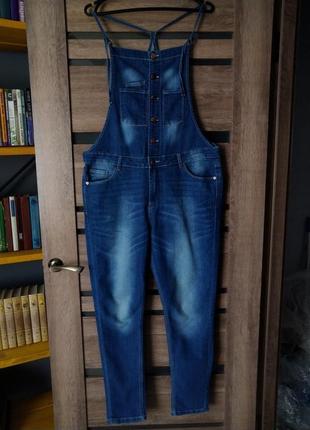 Стильний джинсовий комбез, джинси  з еластаном від janina