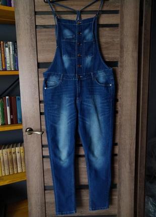 Стильний джинсовий комбез, джинси  з еластаном від janina2 фото