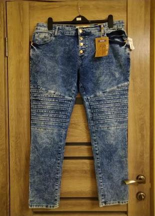 Стильні стрейчеві джинси janlna2 фото