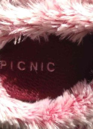 Пухнасті капці на зиму picnic5 фото