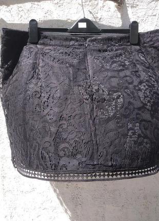 Эффектная кружевная юбка janina5 фото