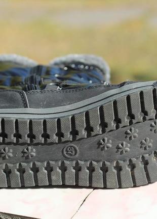 Зимові термо чобітки, дутики ten-tex 37-383 фото