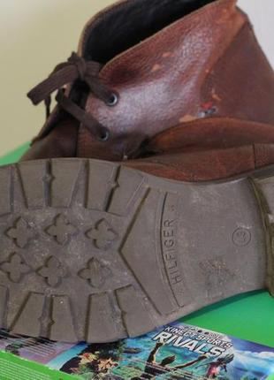 Стильні шкіряні черевики tommy hilfiger 43-443 фото