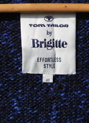 Теплый удлиненный кардиган tom tailor by brigitte5 фото