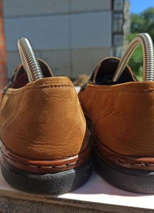 Комфортні шкіряні літні туфлі rieker3 фото