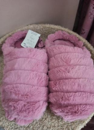 Теплі, комфортні домашні капці slippers by george5 фото