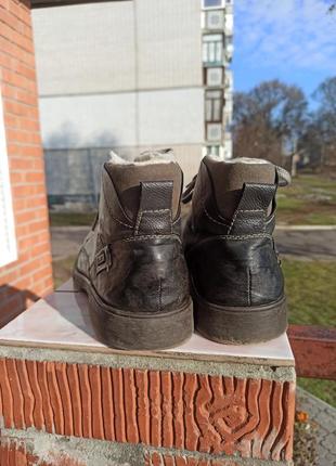 Утеплені зимові термо черевики rieker tex4 фото