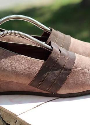 Зручні замшеві туфлі theresia m 40-412 фото
