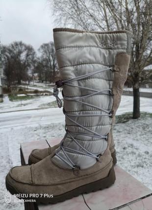 Теплі, зимові чобітки на овчині s.oliver 38