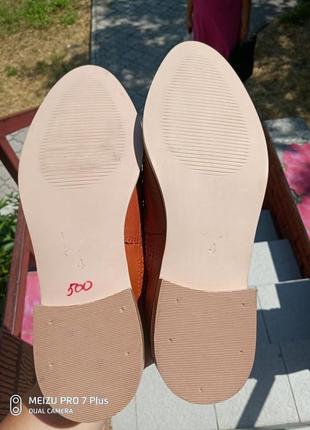 Нові шкіряні туфлі, лофери asos 36-379 фото