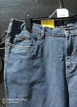 Стильні нові якісні стрейчеві джинси jfy великий розмір3 фото