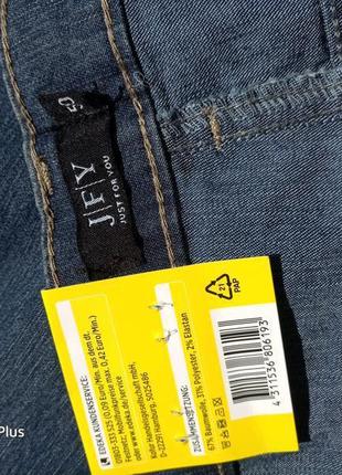 Стильні нові якісні стрейчеві джинси jfy великий розмір6 фото