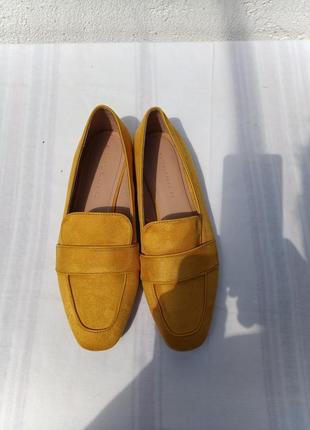 Розкішні туфлі лофери zara 38-393 фото