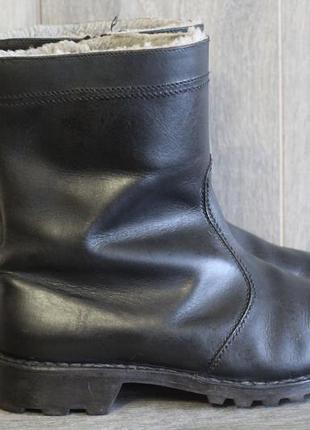 Добротні шкіряні зимові чоботи на цигейке baltes 43 розм2 фото