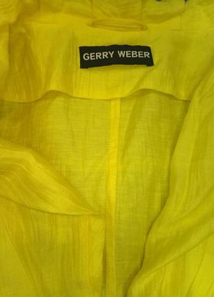 Легкий літній піджак, жакет, блейзер від gerry weber4 фото