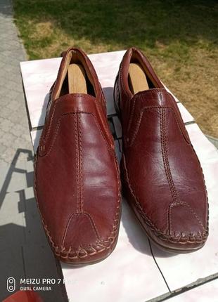 Розкішні туфлі, мокасини преміум класу з натуральної шкіри н...2 фото