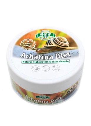 Корм для ахатин wow pets achatina diet, 175 г