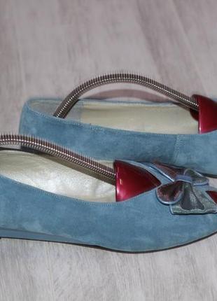 Розкішні замшеві туфлі romeo bettini 41-422 фото