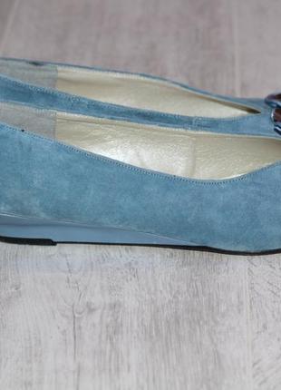 Розкішні замшеві туфлі romeo bettini 41-427 фото