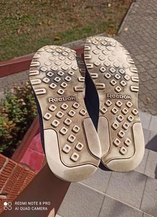 Комфортні шкіряні кросівки reebok 43-449 фото