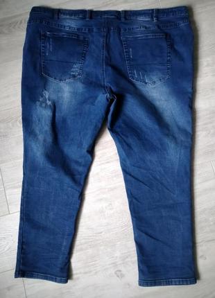 Стрейчеві  модні джинси  великий розмір, батал  rainbow6 фото