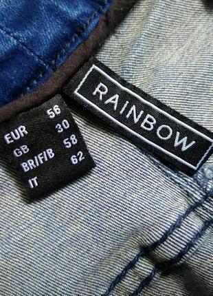 Стрейчеві  модні джинси  великий розмір, батал  rainbow7 фото