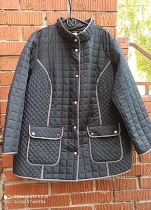 Демісезонна стьобаний куртка великий розмір 58-60
