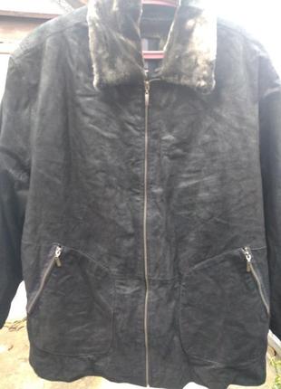 Зимова чоловіча куртка на хутрі greyes 2в 16 фото