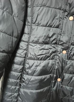 Демісезонна подовжена куртка, пальто4 фото