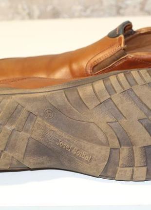 Комфортні шкіряні туфлі josef seibel 45-467 фото