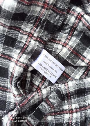 М'яка, комфортна байкова піжама сорочка і штани/комплект a.w.d...5 фото