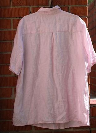 Ulla popken туніка, блуза, сорочка 100% льон 54-564 фото