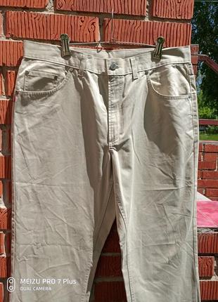Чоловічі, фірмові, літні брюки, джинси португалія5 фото