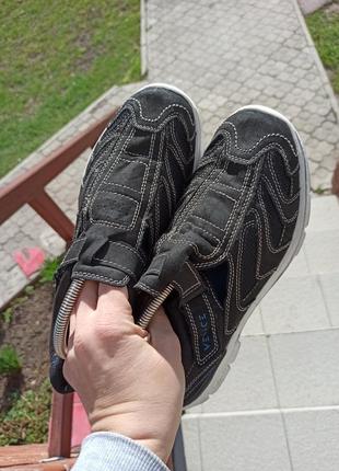 Комфортні якісні сандалі, туфлі на липучці venice 41-424 фото