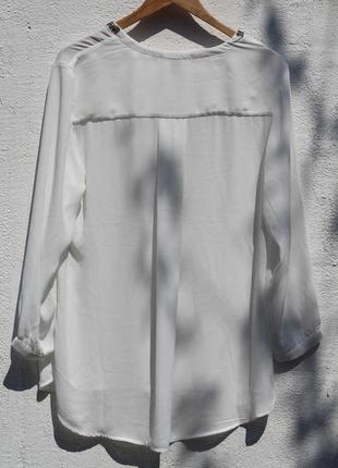 Дивовижна шифонова блуза, туніка h&m 50-523 фото