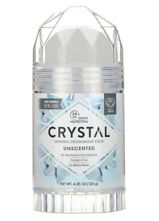 Crystal body deodorant, мінеральний дезодорант-олівець, без за...