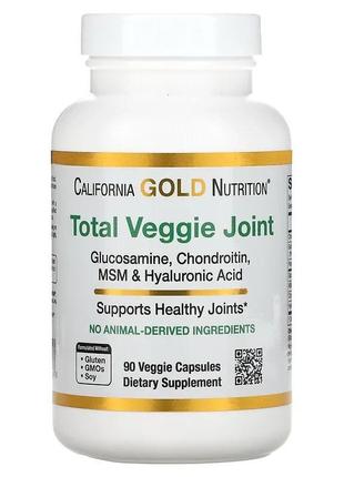 California gold nutrition, глюкозамін, хондроїтин, мсм та гіал...