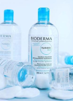 Міцелярна вода біодерма гідробіо, bioderma hydrabio h2o, 500 мл