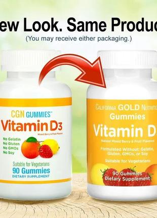 California gold nutrition, жувальний вітамін d3, без желатину ...